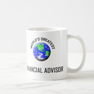 Caneca De Café O grande conselheiro financeiro do mundo