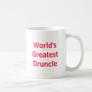 Caneca De Café O grande Druncle do mundo