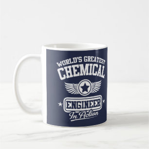 Caneca De Café O grande engenheiro químico do mundo na ação