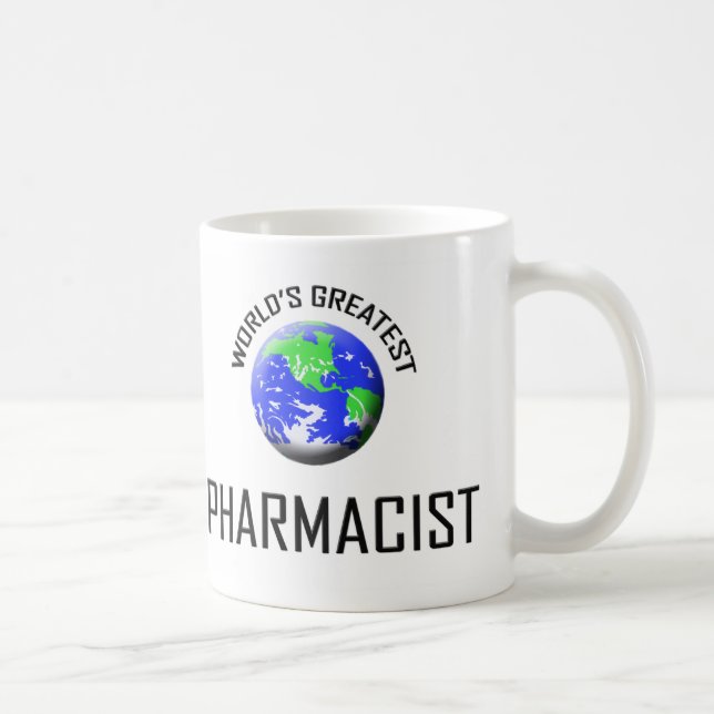 Caneca De Café O grande farmacêutico do mundo (Direita)