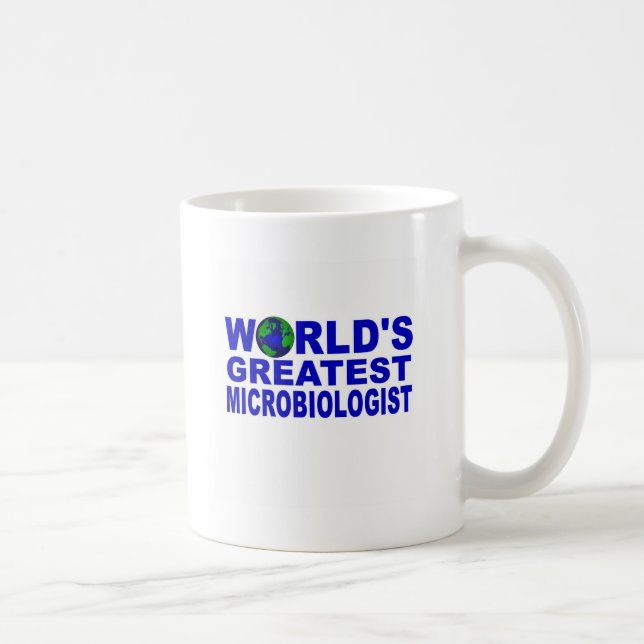 Caneca De Café O grande microbiologista do mundo (Direita)