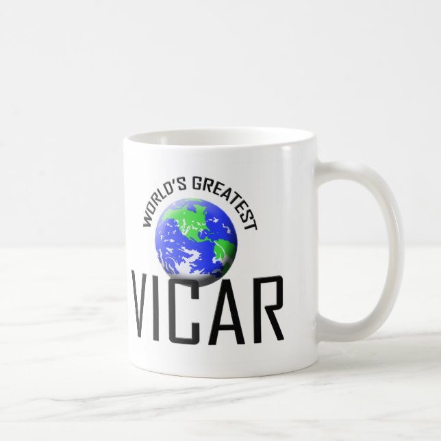 Caneca De Café O grande vigário do mundo (Direita)