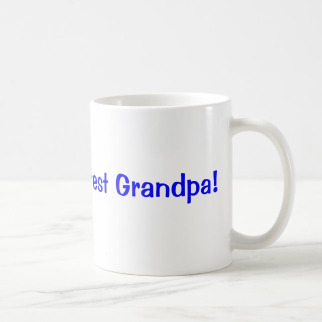Caneca De Café O grande vovô do mundo! (Direita)