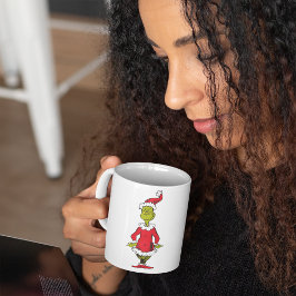 Caneca De Café O Grinch Clássico | Papai Noel