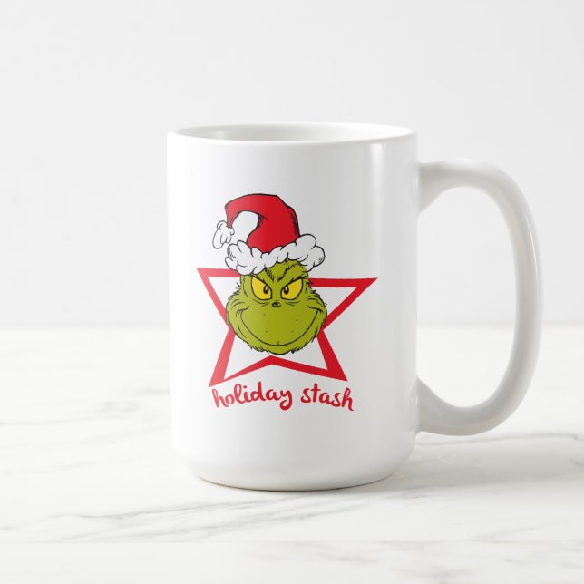 Caneca De Café O Grinch | Reserva de Feriado (Direita)