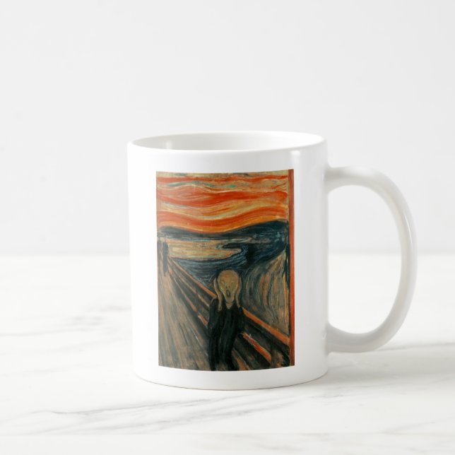 Caneca De Café O gritar (Direita)
