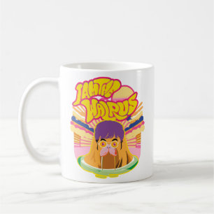 Caneca De Café O Groovy Walrus - Vibes do Retro Rock