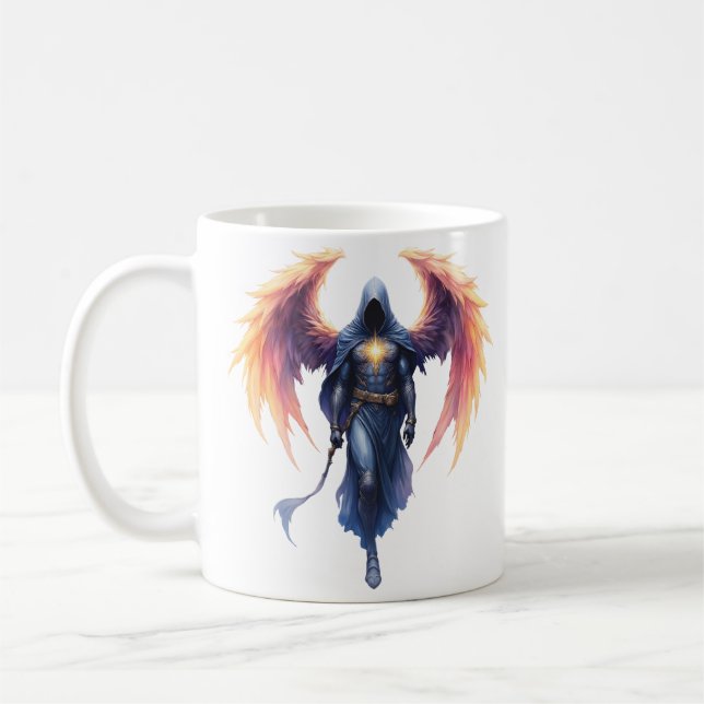 Caneca De Café O Guardião Místico da Esperança (Esquerda)