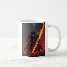 Caneca De Café O Guerreiro do Inferno - Chama do Poder