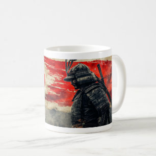 Caneca De Café O Guerreiro Pensivo - Design 1