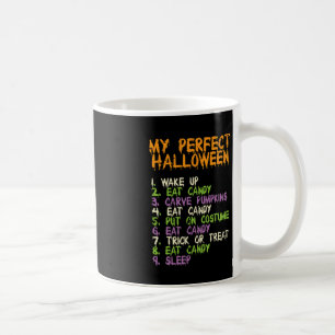 Caneca De Café O Halloween Comeu Um Costume De Doces Meninas Garo