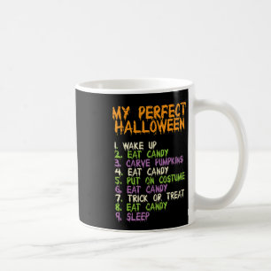 Caneca De Café O Halloween Comeu Um Costume De Doces Meninas Garo