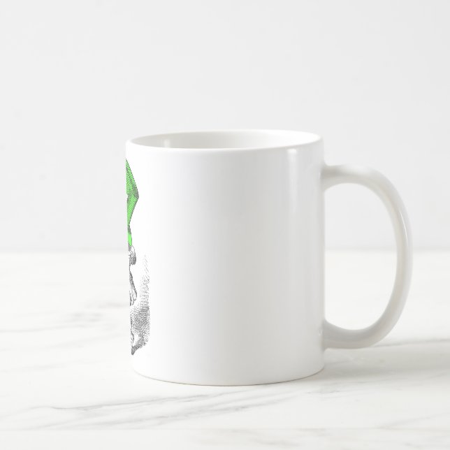 Caneca De Café O Hatter louco (Direita)