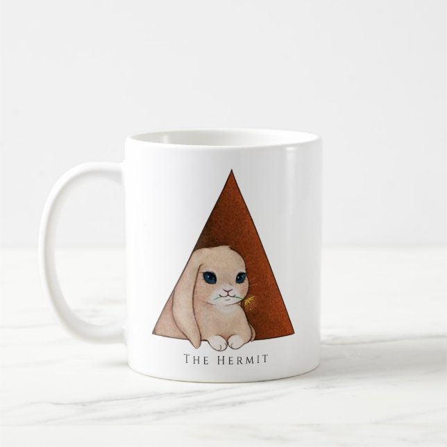 Caneca De Café "O Hermit" Bunny (Esquerda)