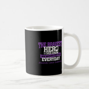 Caneca De Café O Herói Mais Bravo Vê Por Mim Câncer de pâncreas