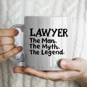 Caneca De Café O homem, o mito, a lenda