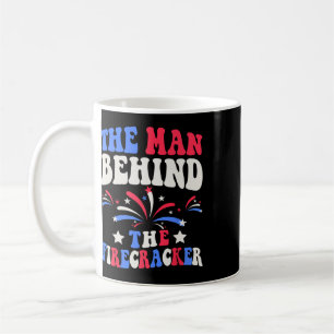 Caneca De Café O Homem por trás do Fogos de Artifício 4 de Julho