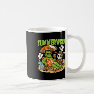 Caneca De Café O Horror Engraçado De Summerwin Caracteriza O Hall