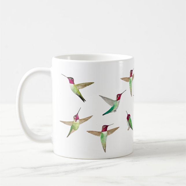 Caneca De Café O Hummingbird de Anna (Esquerda)