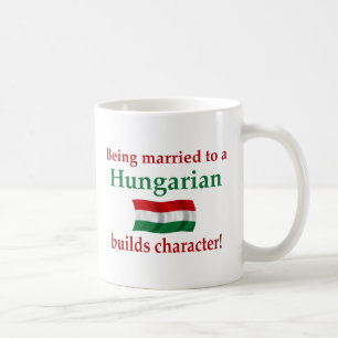 Caneca De Café O Hungarian constrói o caráter