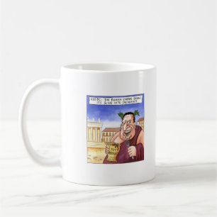 Caneca De Café O Império Romano começa seu deslizamento em decadê