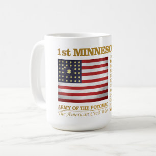 Caneca De Café ø Infantaria voluntária de Minnesota (BH)