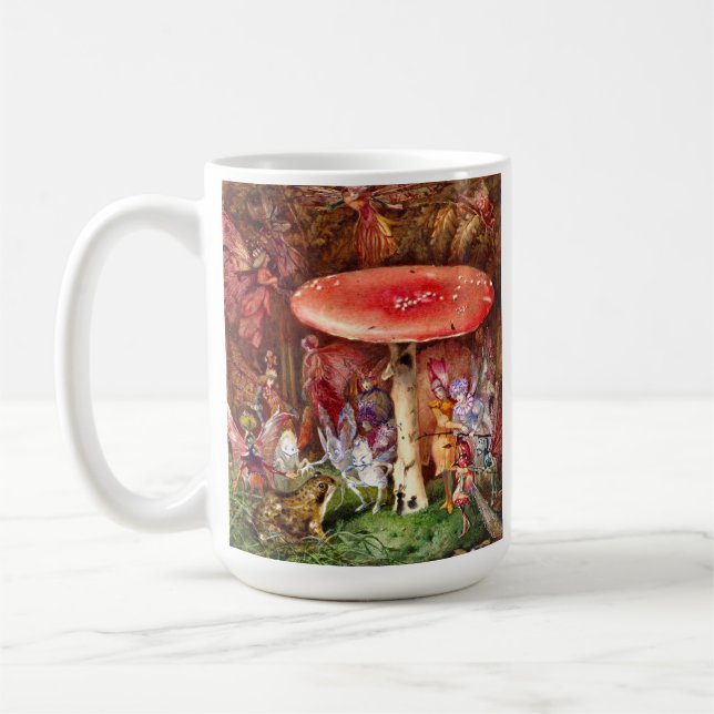 Caneca De Café O intruso John Anster Fitzgerald (Esquerda)