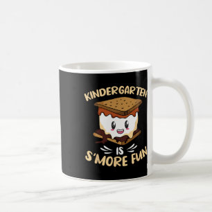 Caneca De Café O jardim de infância é mais divertido com acampame