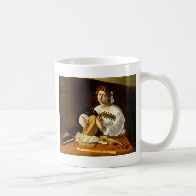 Caneca De Café O jogador do alaúde (Direita)
