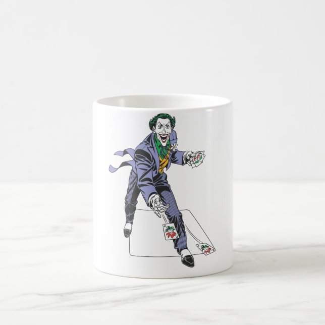 Caneca De Café O Joker Casts Cards (Centro)