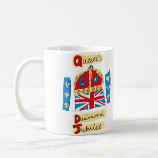 Caneca De Café O Jubileu do Diamante da Rainha