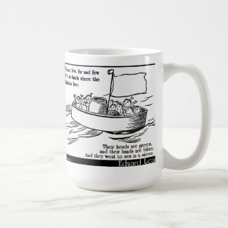 Caneca De Café O Jumblies de Edward Lear