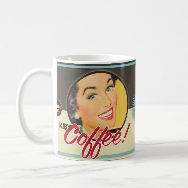 Caneca De Café O kitsch Bitsch: O café do KB! (Esquerda)