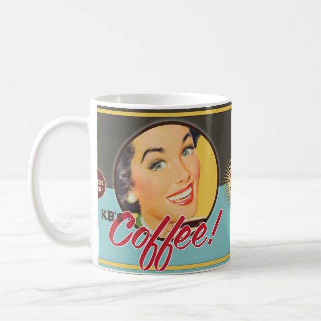 Caneca De Café O kitsch Bitsch: O café do KB! (Esquerda)