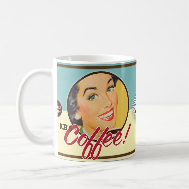 Caneca De Café O kitsch Bitsch: O café do KB! (Esquerda)