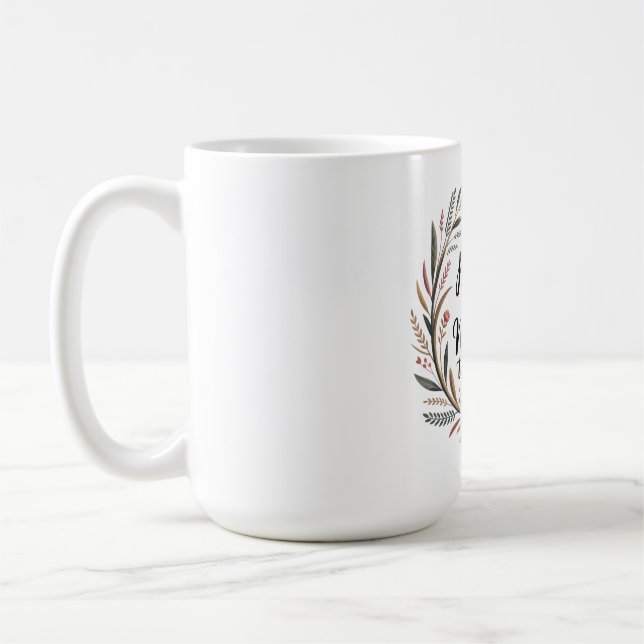Caneca De Café O Laço Mais Puro É Mãe e Filho (Esquerda)
