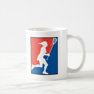 Caneca De Café O Lacrosse da menina