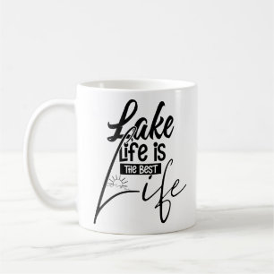 Caneca De Café O Lago Life É A Melhor Vida