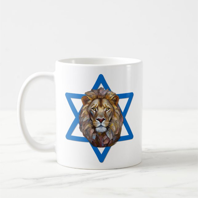 Caneca De Café O Leão de Judá (Esquerda)