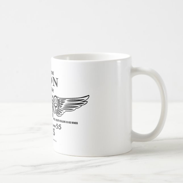 Caneca De Café O Leão de Judah Coffee Mug (Direita)