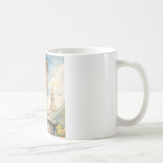 Caneca De Café O Leão do Poder e da Graça (Direita)