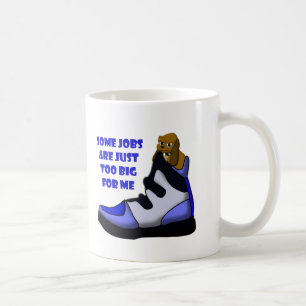 Caneca De Café O lebreiro dos desenhos animados em calçados