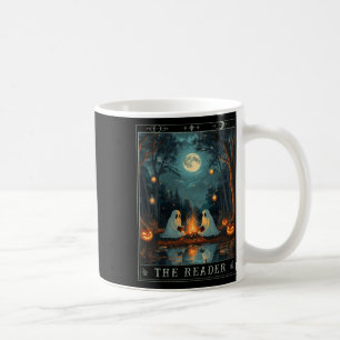 Caneca De Café O Leitor Bookish Cute Spooky Ghost Reading Book