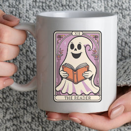 Caneca De Café O Leitor Halloween Tarot