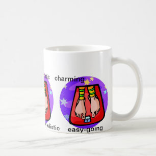 Caneca De Café O Libra customizável dos desenhos animados escala
