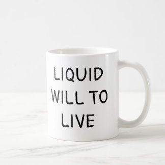 Caneca De Café O líquido viverá