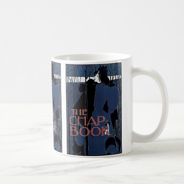 Caneca De Café O Livro de Papéis ~ Blue Lady (Direita)