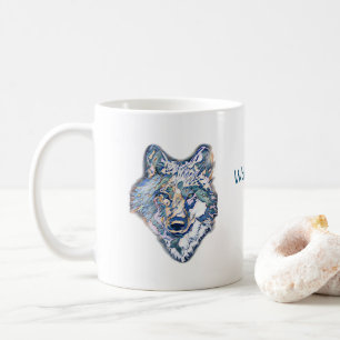 Caneca De Café O Lobo de inverno (personalizado)
