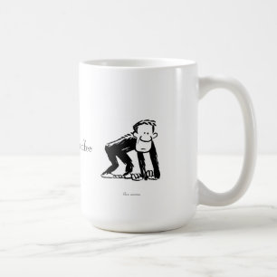 Caneca De Café O macaco da norma