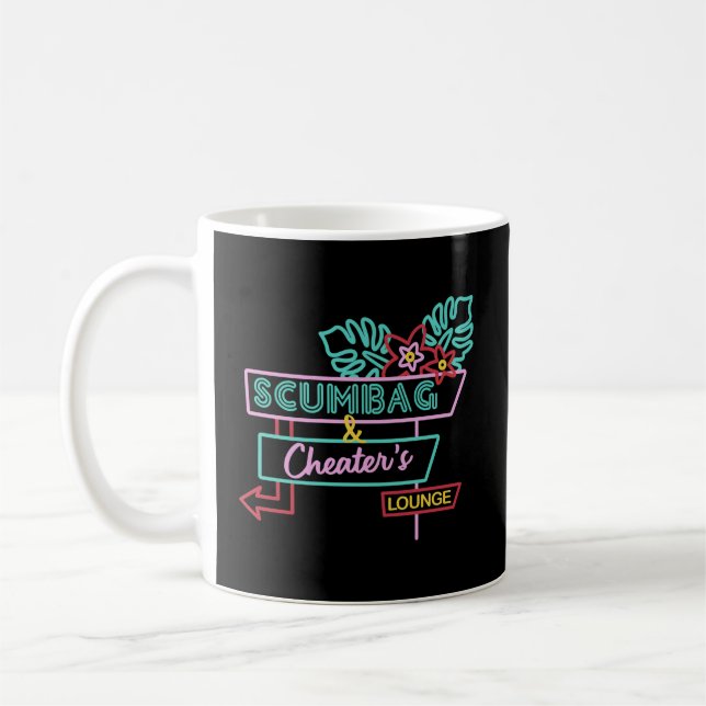 Caneca De Café O Maciço E O Maluco Do Cheater (Esquerda)